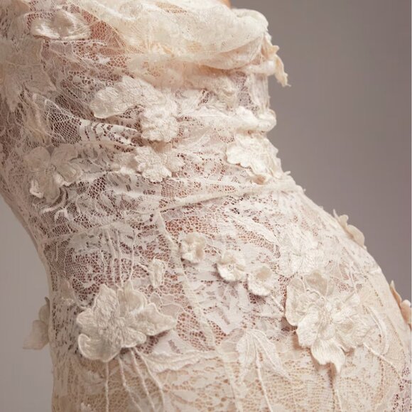 New ASOS wedding dress FREE EARRINGS - Picture 10 of 16